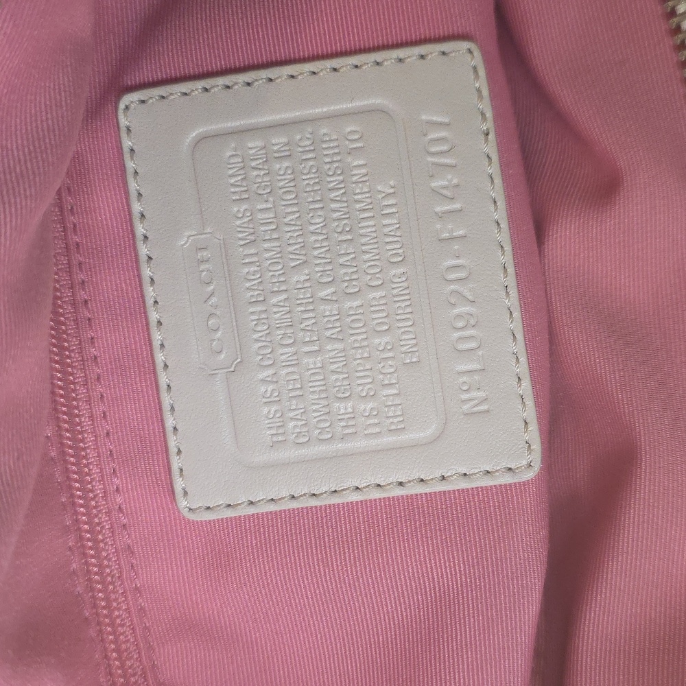 Coach Zoe HOBO NWOT 14707 Y2K - Picture 10 of 12